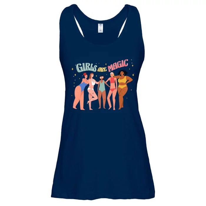 Girls Are Magic Ladies Essential Flowy Tank