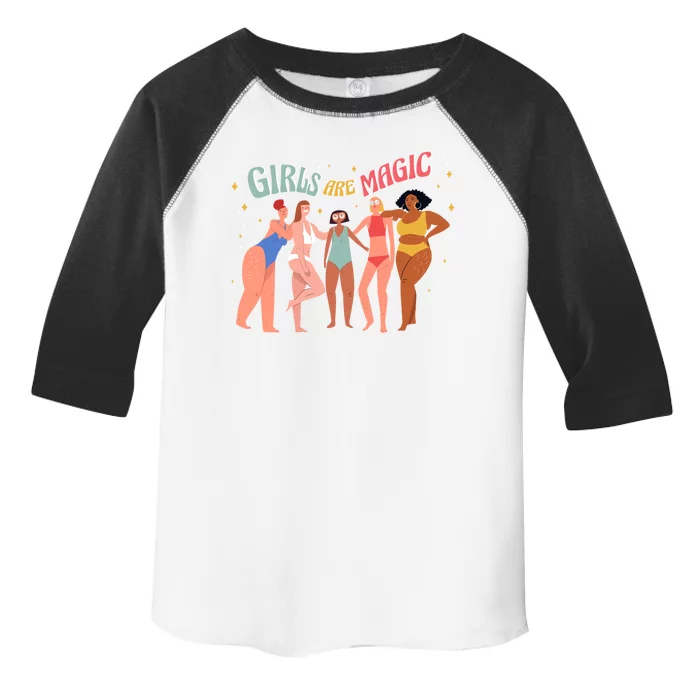 Girls Are Magic Toddler Fine Jersey T-Shirt