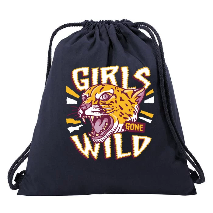 Girls Gone Wild Cheetah Drawstring Bag