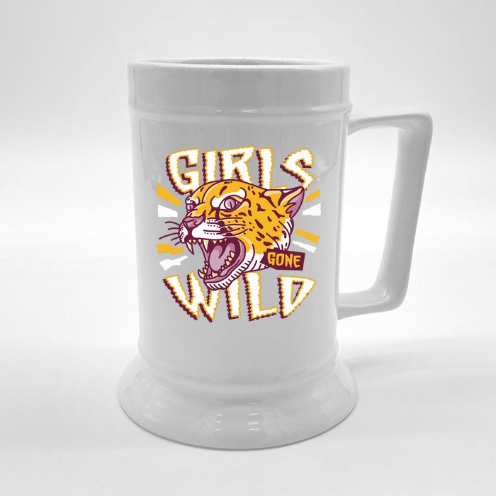 Girls Gone Wild Cheetah Front & Back Beer Stein