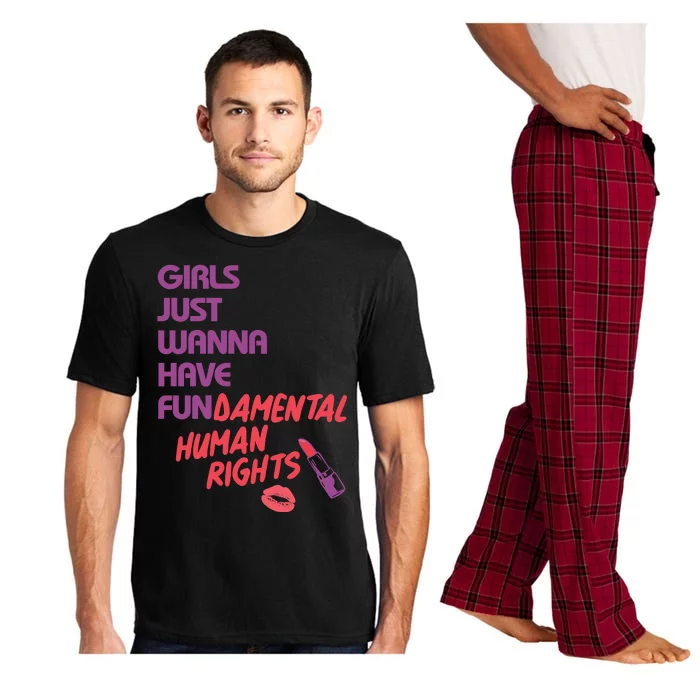 Girls Just Wanna Have Fun-damental Human Rights Pajama Set