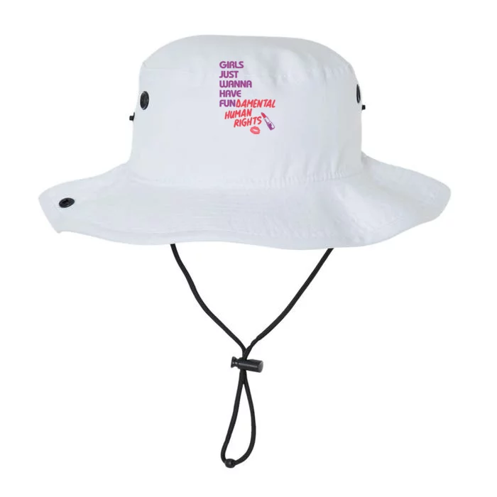 Girls Just Wanna Have Fun-damental Human Rights Legacy Cool Fit Booney Bucket Hat