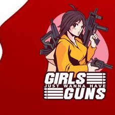 Girls Just Wanna Have Guns Anime Tree Ornament