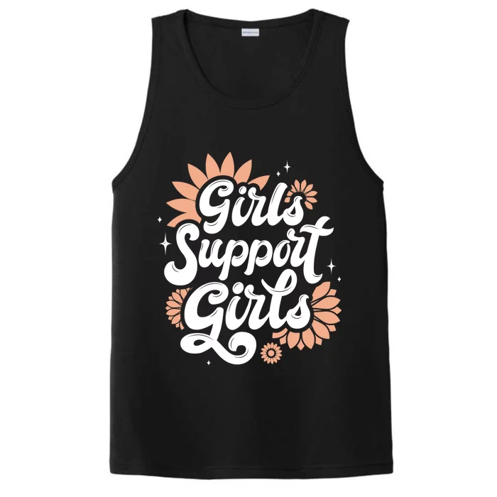 Girls Support Girls Performance Tank