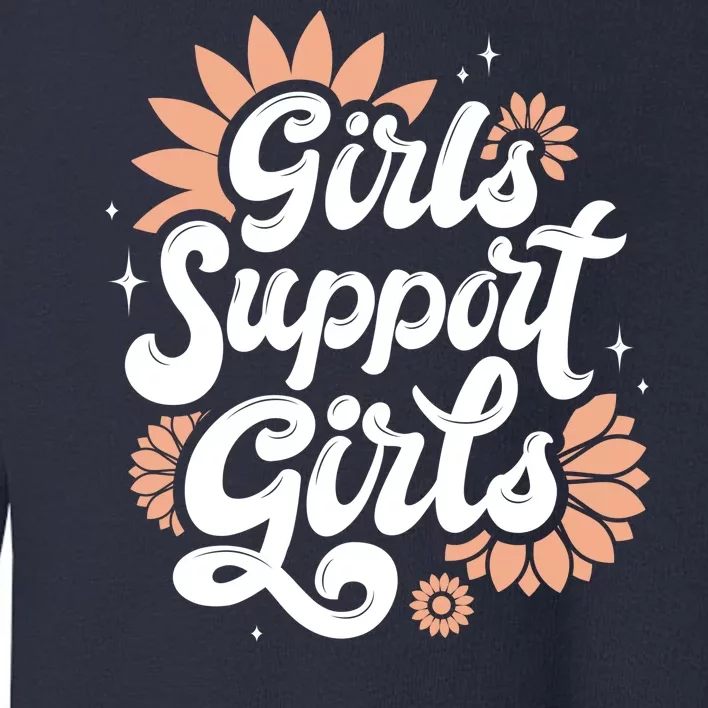 Girls support girls sweatshirt best sale