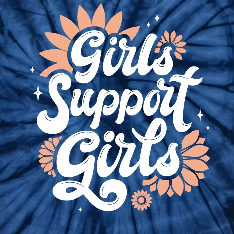 Girls Support Girls Tie-Dye T-Shirt