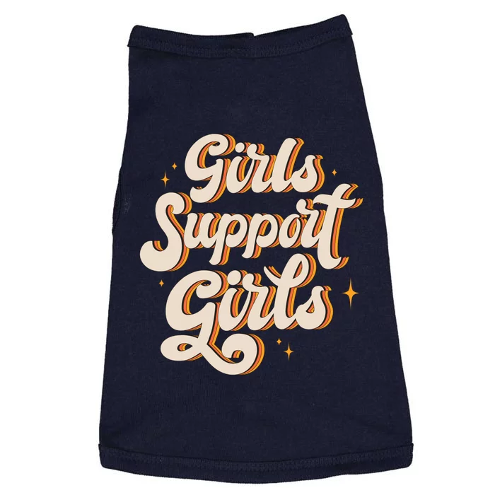 Girls Support Girls Vintage Doggie Tank