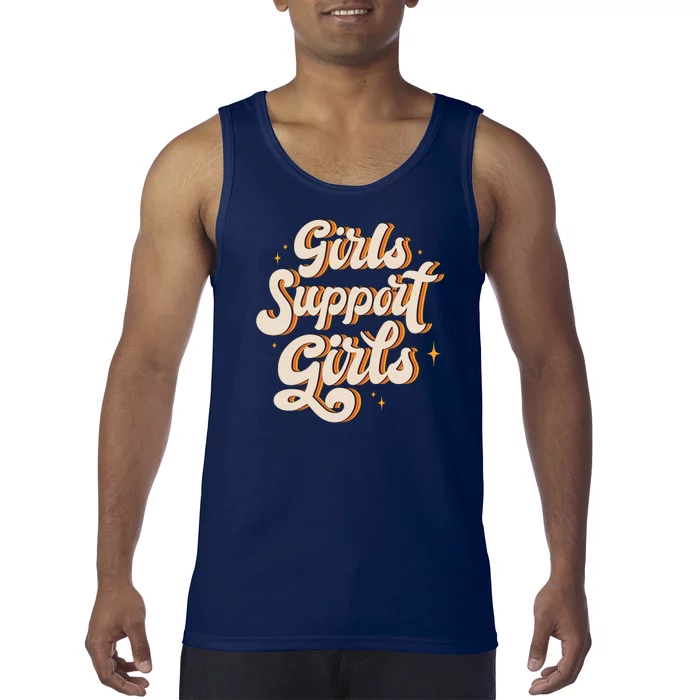 Girls Support Girls Vintage Tank Top