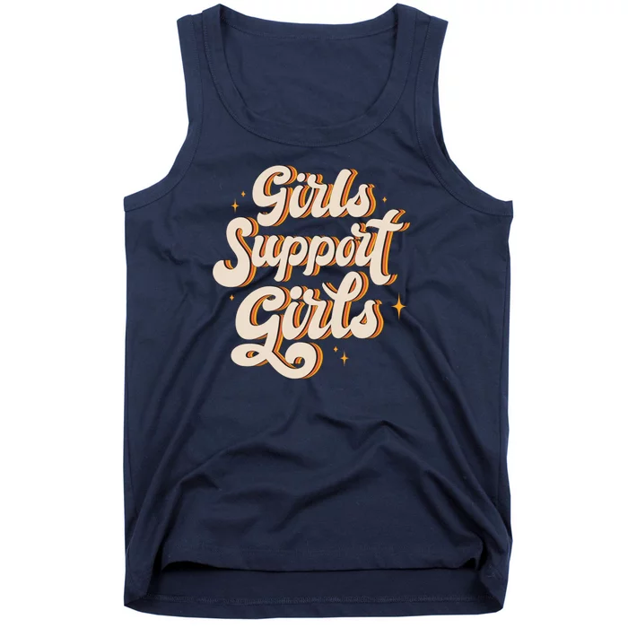 Girls Support Girls Vintage Tank Top