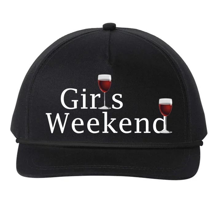 Girls Weekend Snapback Five-Panel Rope Hat