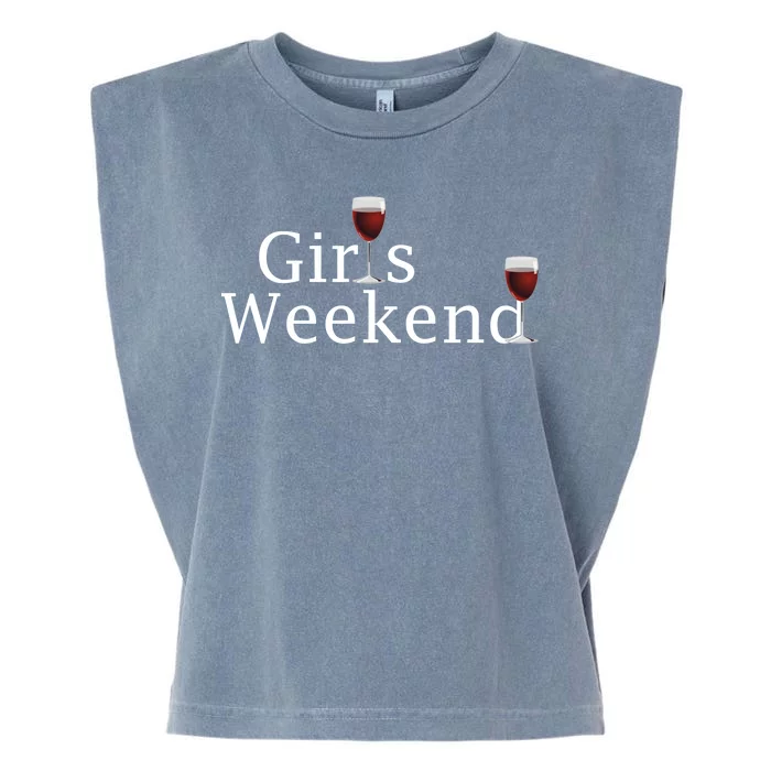 Girls Weekend Garment-Dyed Women's Muscle Tee