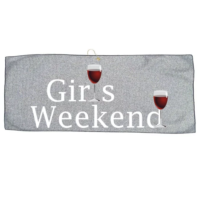 Girls Weekend Large Microfiber Waffle Golf Towel