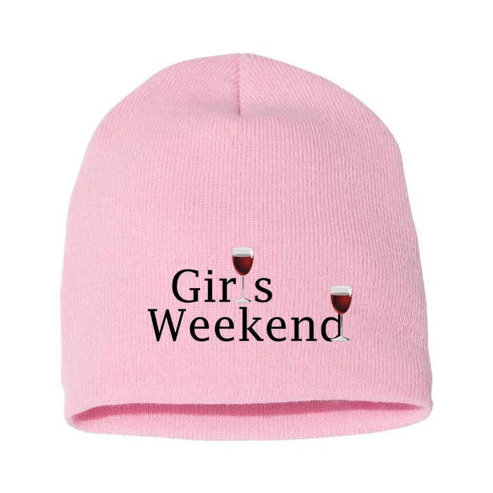 Girls Weekend Short Acrylic Beanie