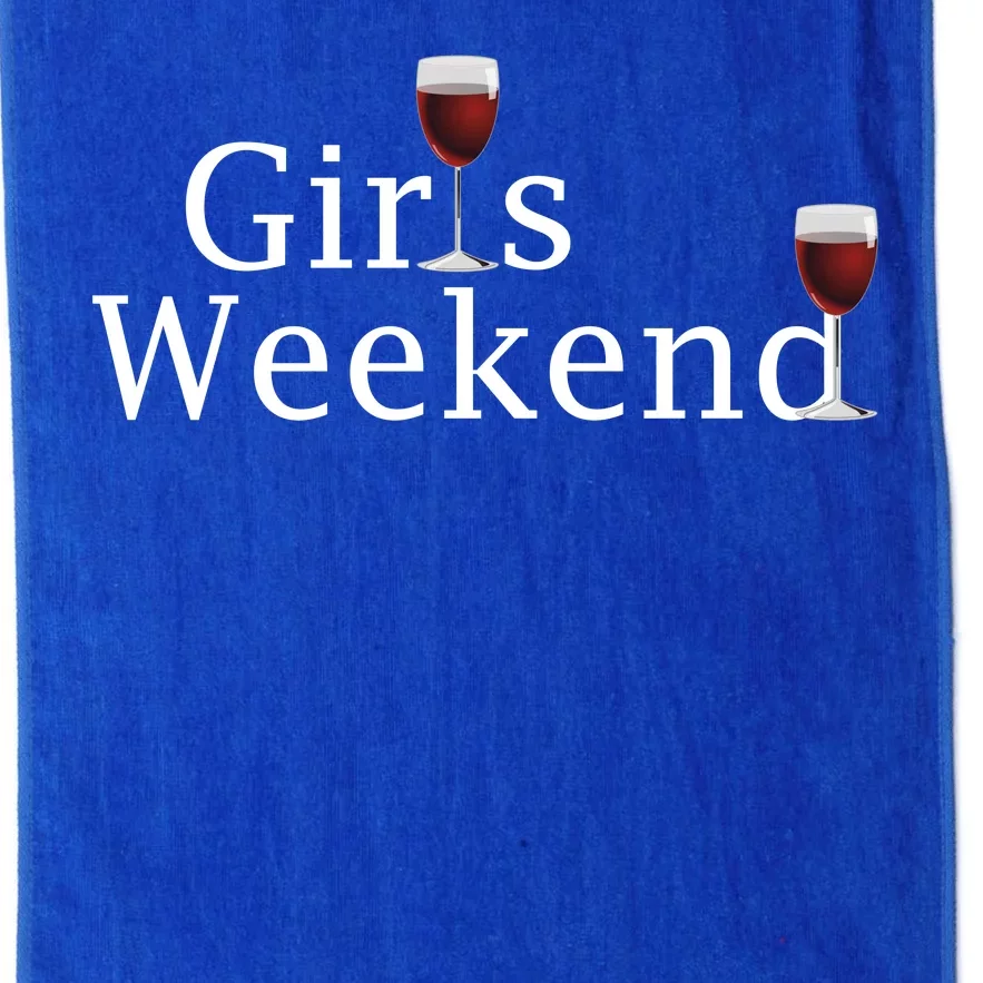 Girls Weekend Platinum Collection Golf Towel