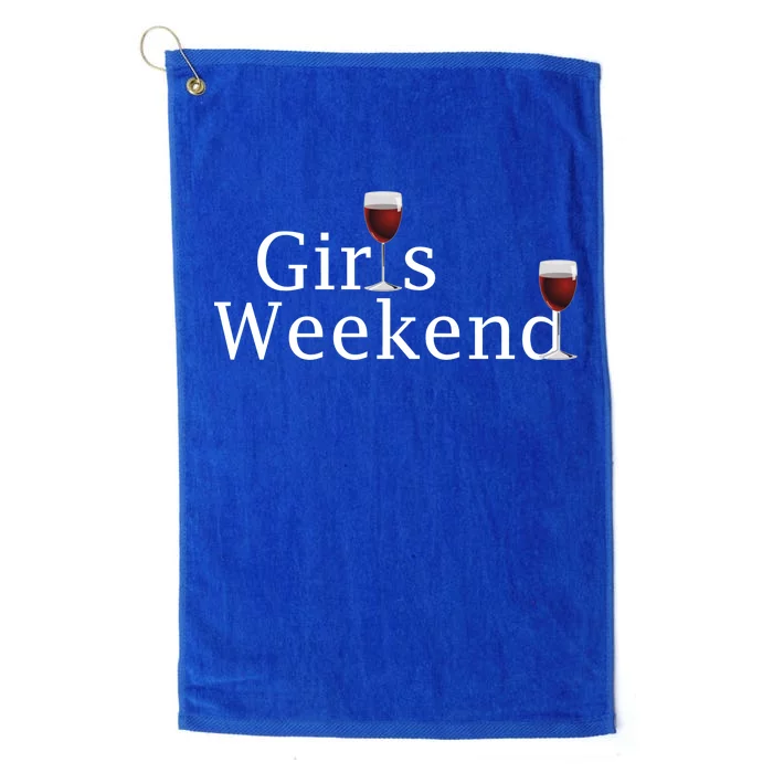 Girls Weekend Platinum Collection Golf Towel