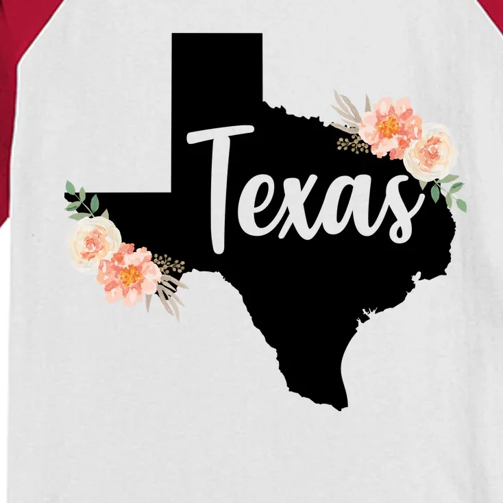 Girly Texas Kids Colorblock Raglan Jersey