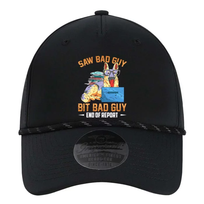 Gift Ideas Shepherd K9 Police Military Dog Canine Handlers Funny Gift Performance The Dyno Cap