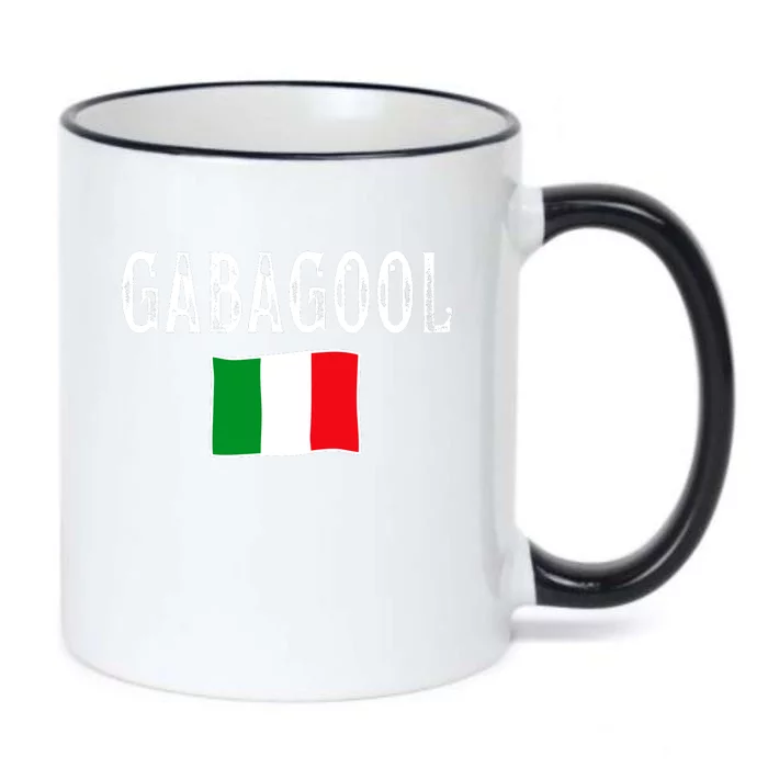 Gabagool Italian Slang Italian Saying Black Color Changing Mug