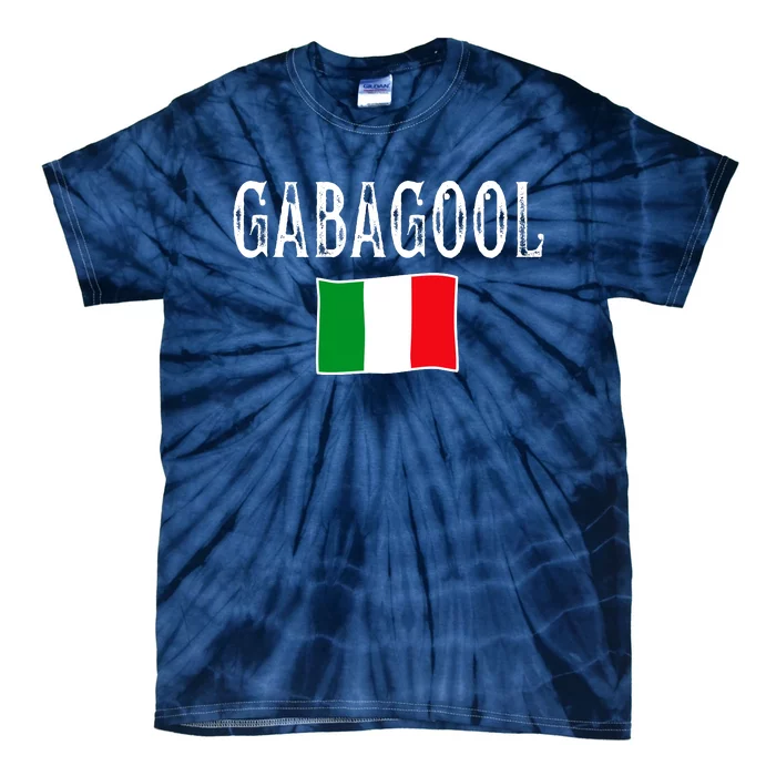 Gabagool Italian Slang Italian Saying Tie-Dye T-Shirt