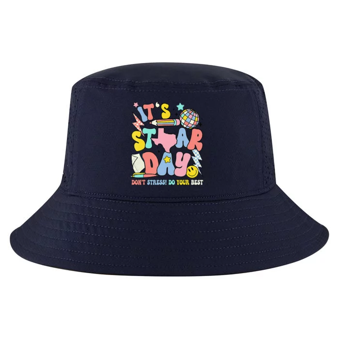 Groovy ItS Staar Day DonT Stress Do Your Best Test Day Cool Comfort Performance Bucket Hat