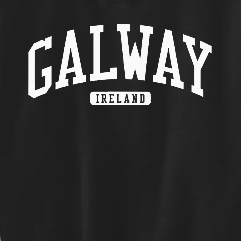 Galway Ireland Style Kids Sweatshirt