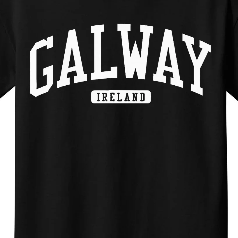 Galway Ireland Style Kids T-Shirt