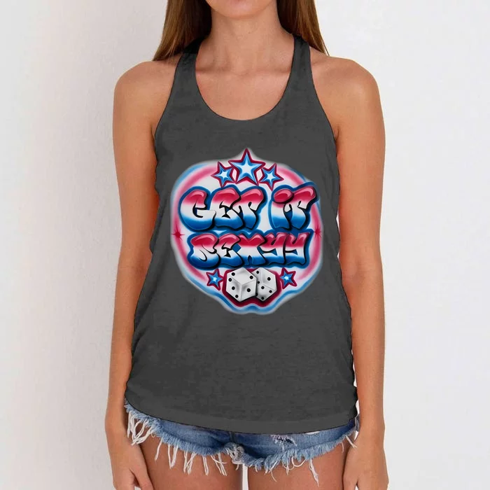 Get It Sexyy Red Women's Knotted Racerback Tank