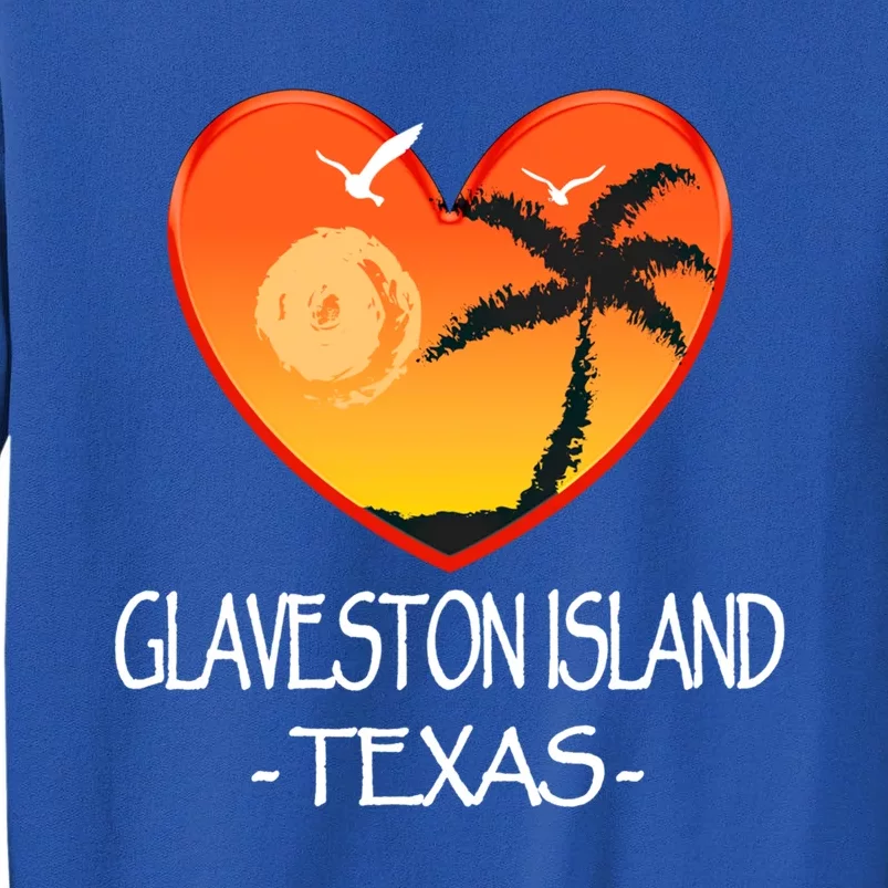 Galveston Island Texas Beach Vacation Getaway Souvenir Gift Tall Sweatshirt