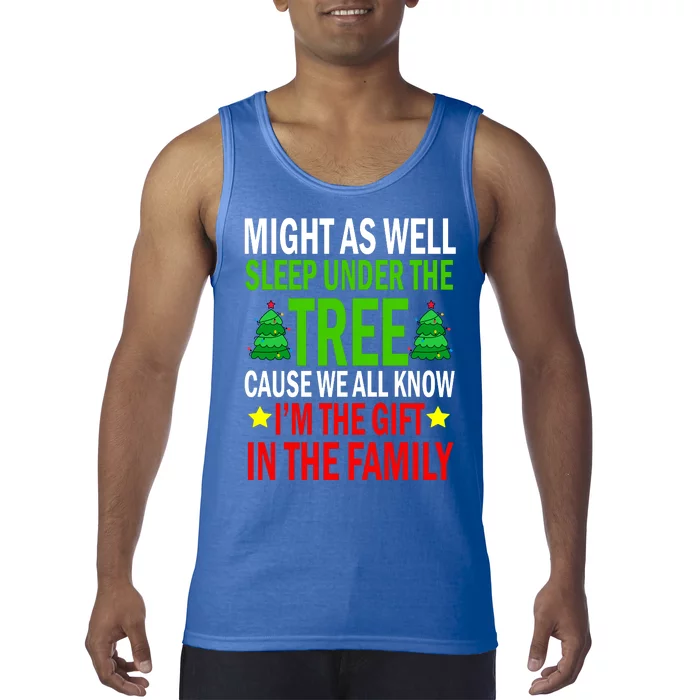 Gift In The Family Funny Christmas Holiday Tank Top