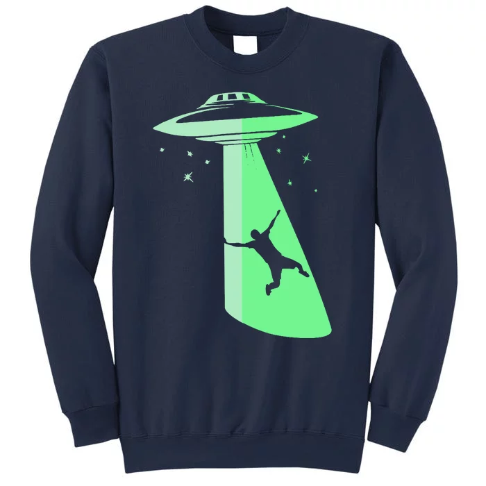 Glow In The Dark Ufo Abduction Night Sci Fi Alien Space Gift Birthday Science Sweatshirt