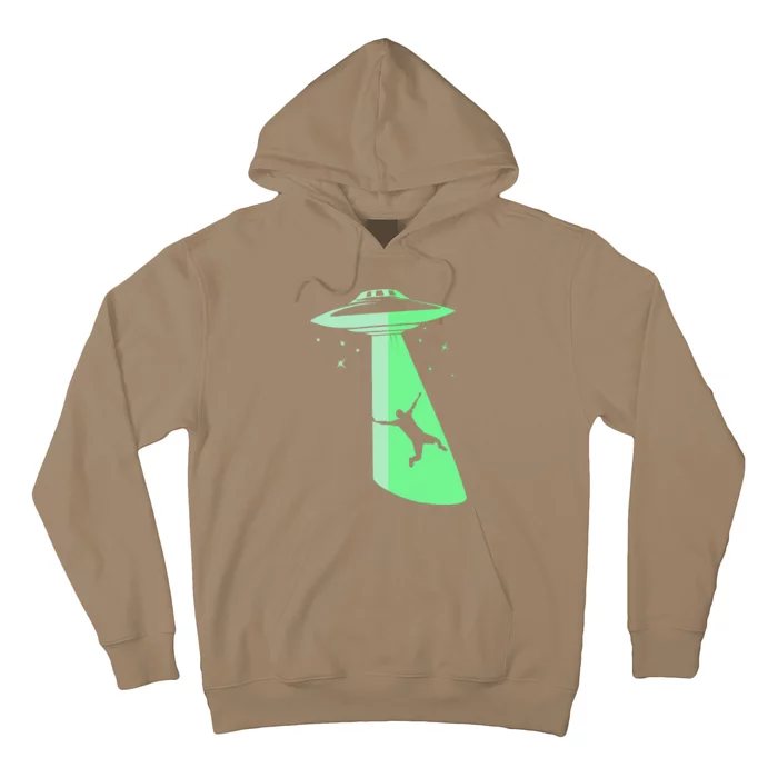 Glow In The Dark Ufo Abduction Night Sci Fi Alien Space Gift Birthday Science Hoodie