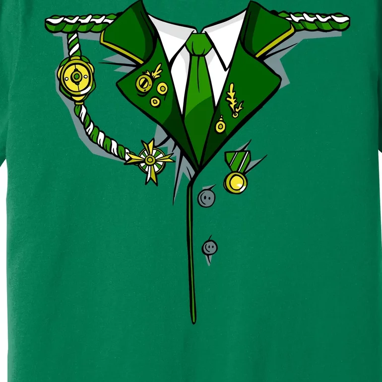 Green Irish Tux St. Patrick's Day Costume Premium T-Shirt