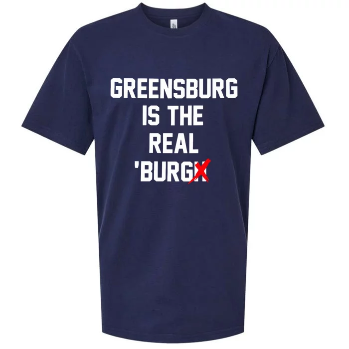 Greensburg Is The Real Burgh Sueded Cloud Jersey T-Shirt