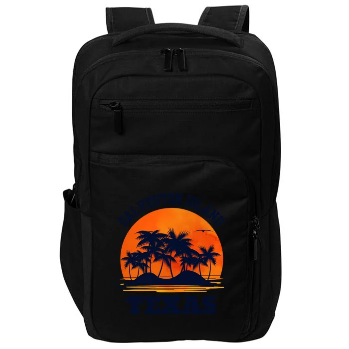 Galveston Island Texas Impact Tech Backpack