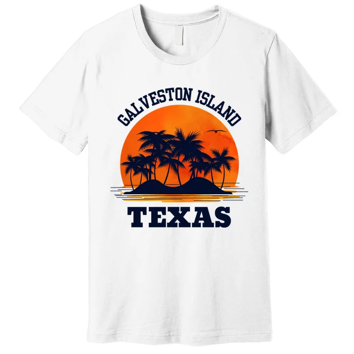 Galveston Island Texas Premium T-Shirt