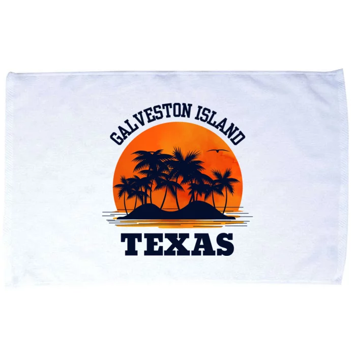 Galveston Island Texas Microfiber Hand Towel