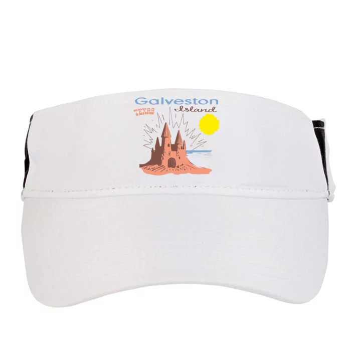 Galveston Island Texas Adult Drive Performance Visor