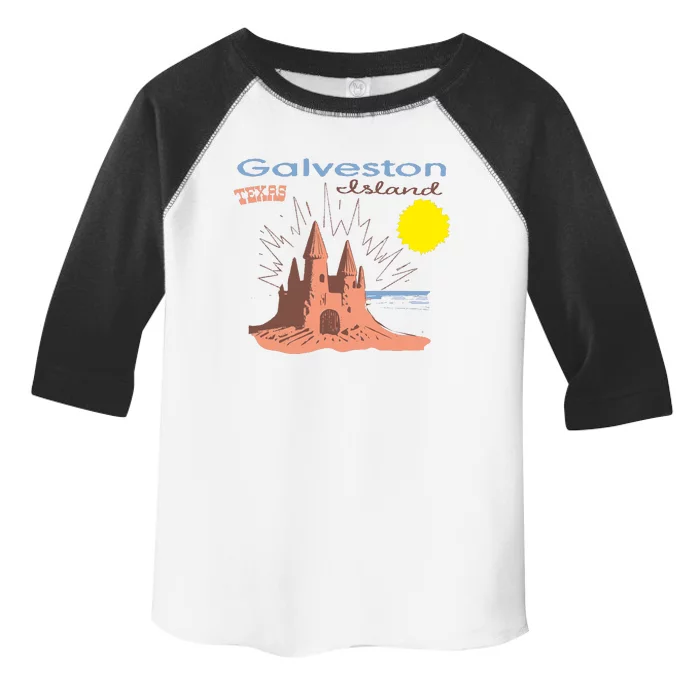 Galveston Island Texas Toddler Fine Jersey T-Shirt