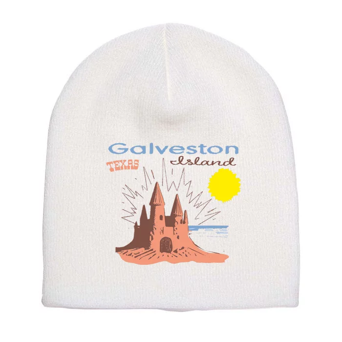 Galveston Island Texas Short Acrylic Beanie