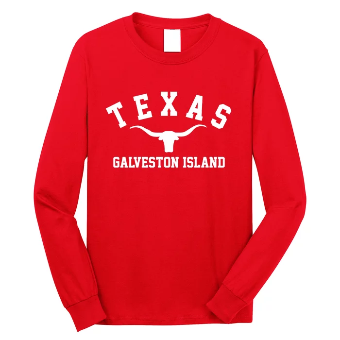 Galveston Island Texas Long Sleeve Shirt