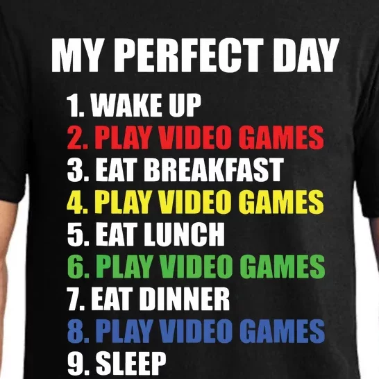 GIFT IDEA The Perfect Gaming Day Suprise For Gamers Pajama Set