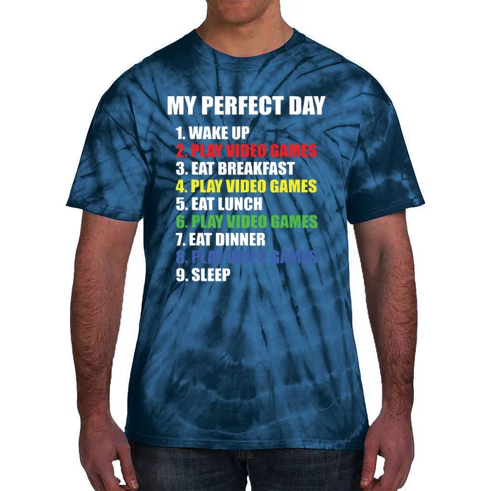 GIFT IDEA The Perfect Gaming Day Suprise For Gamers Tie-Dye T-Shirt