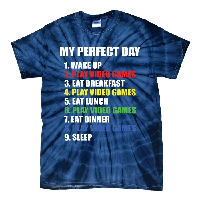 GIFT IDEA The Perfect Gaming Day Suprise For Gamers Tie-Dye T-Shirt