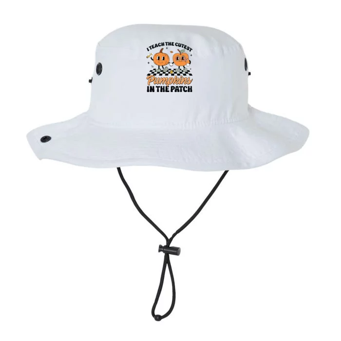 Groovy I Teach The Cutest Pumpkins In The Patch For Teacher Legacy Cool Fit Booney Bucket Hat