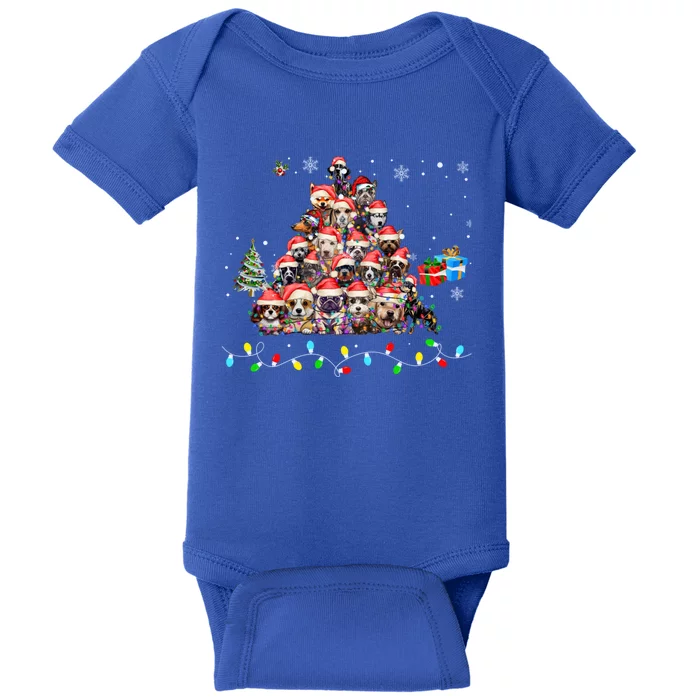 Get Into The Holiday Spirit With Joyful Loyal Dog Breeds Gift Baby Bodysuit