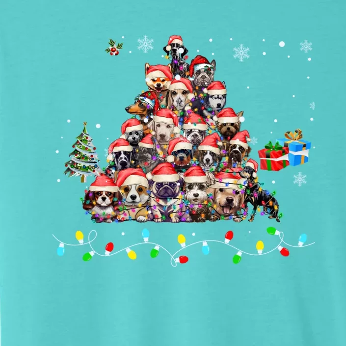 Get Into The Holiday Spirit With Joyful Loyal Dog Breeds Gift ChromaSoft Performance T-Shirt