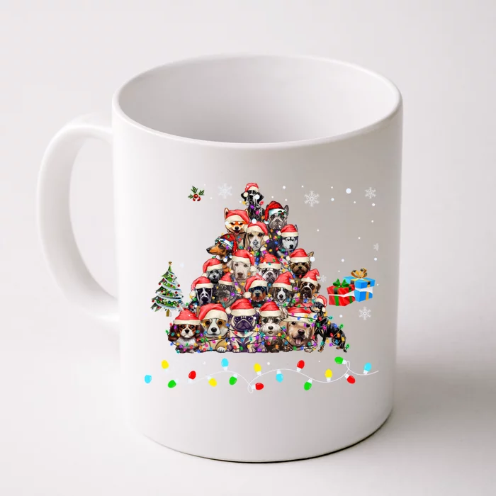 Get Into The Holiday Spirit With Joyful Loyal Dog Breeds Gift Front & Back Coffee Mug