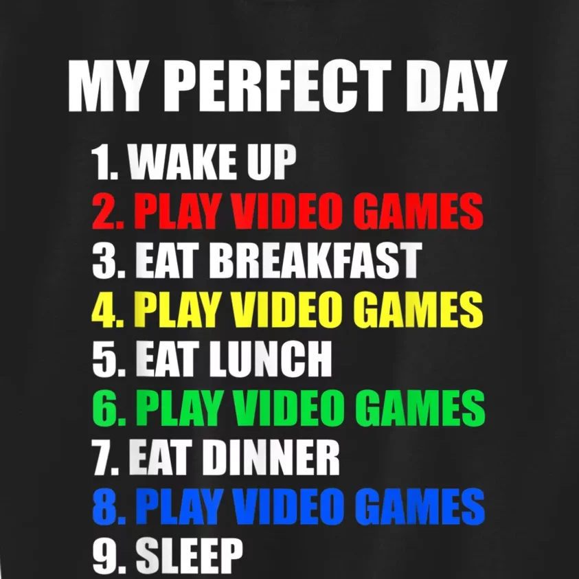 GIFT IDEA: The Perfect Gaming Day Suprise For Gamers Kids Sweatshirt