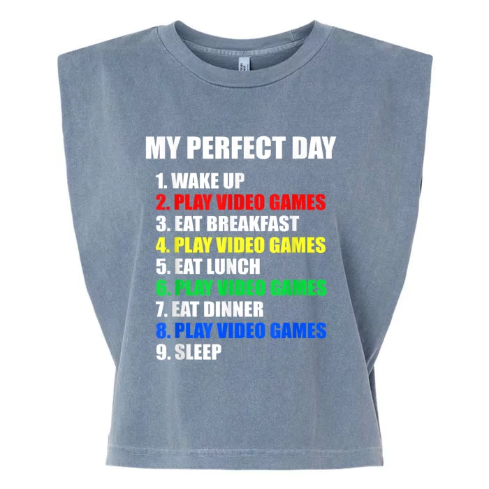 GIFT IDEA: The Perfect Gaming Day Suprise For Gamers Garment-Dyed Women's Muscle Tee