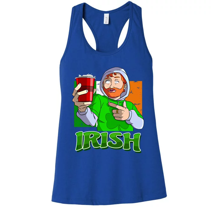 Ginger Ing Team St Patricks Day Irish Ireland Gift Women's Racerback Tank